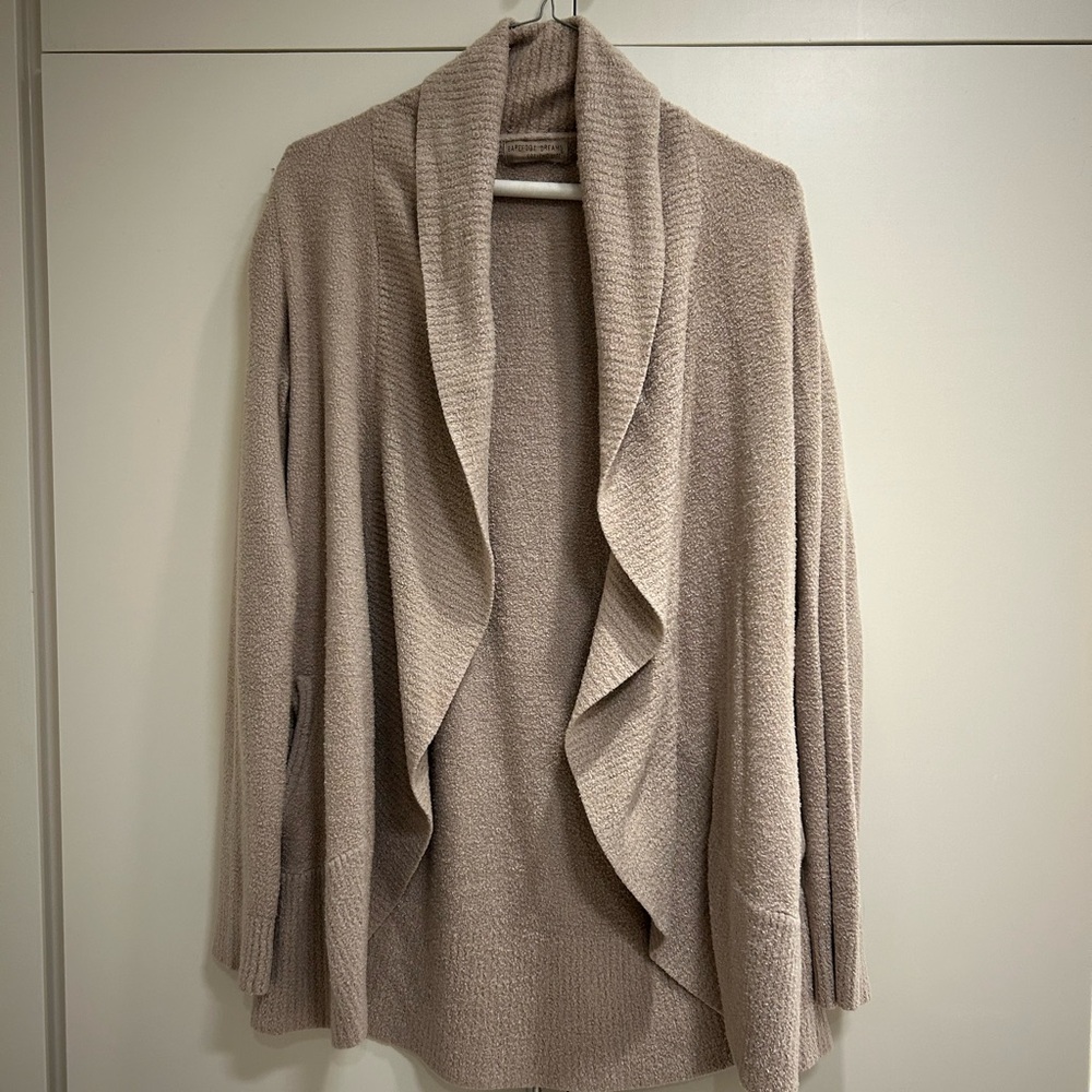 Barefoot Dreams Cozy Chic Women’s Cardigan with pockets size Small
